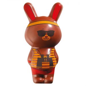 074018 PCB MOULES LAPIN MITCH POUR 6 PIÈCES 15X8,8CM 12PCES ***S/CD***