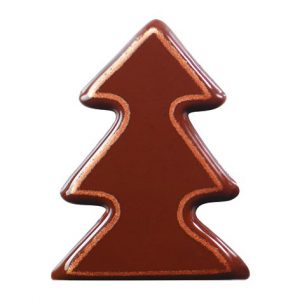 060515 PCB FIR TREE CN BRONZE 4 DESIGNS 3.5X2.7 CM 154PCS ***S/CD***