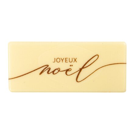 2015534 JOYEUX NOEL CHOCOLATE BLISTER 80X35MM 60 PIECES