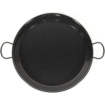 30CM GEËMAILLEERDE INDUCTIE PAELLA SCHAAL - 4 PORTIES