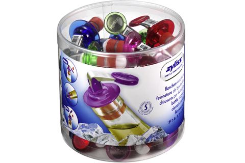 ZYLISS BOTTLE CLOSURE CAP DIFFERENT COLORS