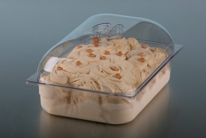 POLYCARBONATE ICE BIN 6.5L 360 X 250 X 80 MM *