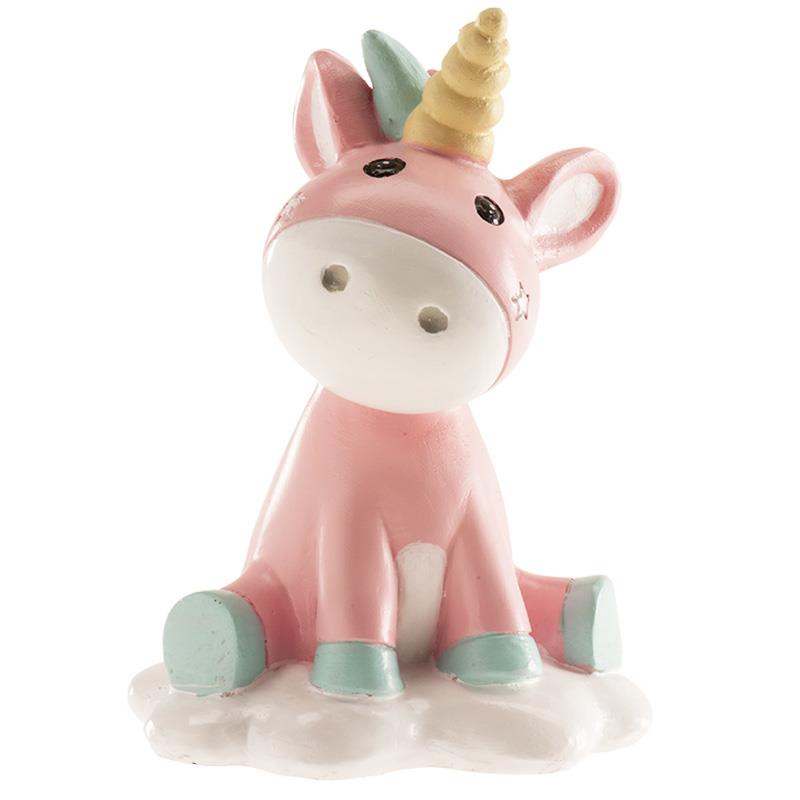 PASTEL EENHOORN FIGUUR 10CM