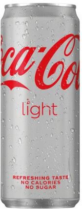 BOISSON COCA COLA *LIGHT* CANETTE SLEEK  24 X 33CL