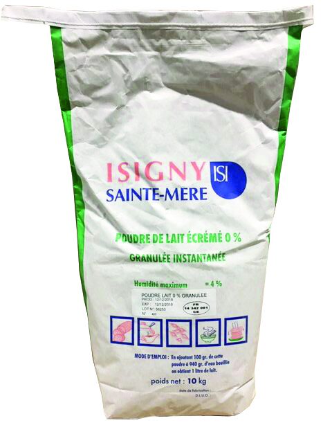 ISIGNY LAIT EN POUDRE 0% MG INSTANT 10KG