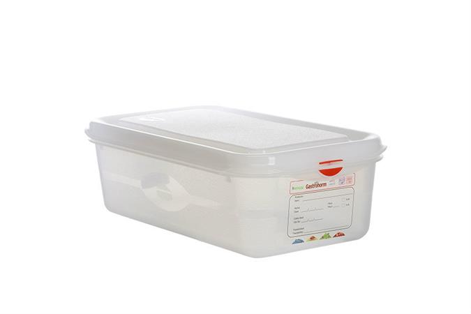 GASTRONOX BOITE 1/3-100MM 4.0L COUVERCLE ET CLIPS