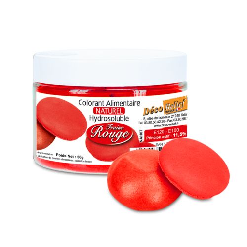 COLORANT NATUREL ROUGE FRAISE  NAH07 50GR