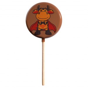 061119 PCB LOLLIPOPS CL ZOOVENGERS 3 DESIGNS Ø 5.4CM AND BAGS 60PCS ***S/CD***