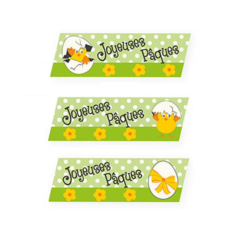 1053233 JOYEUSES PAQUES  MARSEPEIN BLOK 7CM 70ST