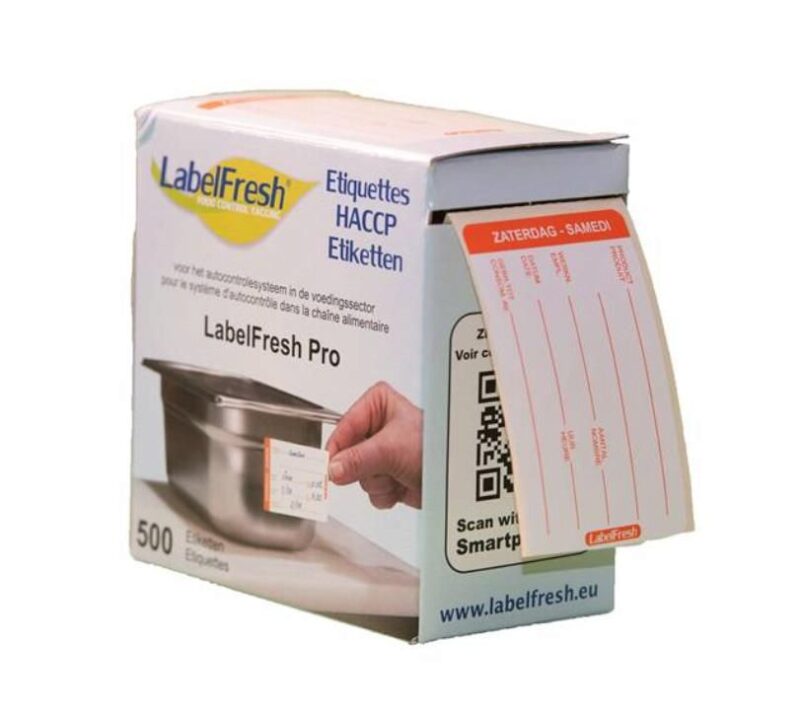 LABELFRESH *PRO* 500 ETIKETTEN 70X45MM "ZATERDAG"