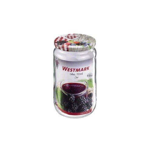 WESTMARK SMOOTH JAM JAR 720ML GLASS 82MM