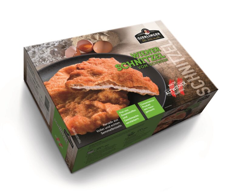 VOORGEKOOKTE GEPANEERDE VARKENSVLEESSCHOTELS 17X180GR