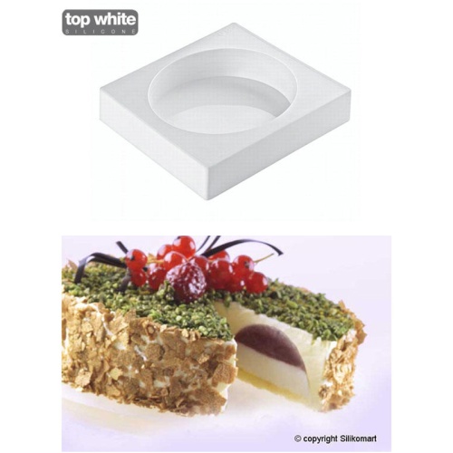 SILIKOMART ROUND SILICONE TORTAFLEX MOLD Ø 160MM HT 50MM VOLUME 1000ML