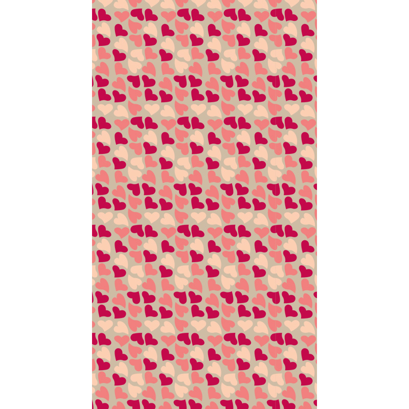 2046147 FEUILLE TRANSFERT CŒURS ROSES 30X40CM 30 PCES***S/CD***