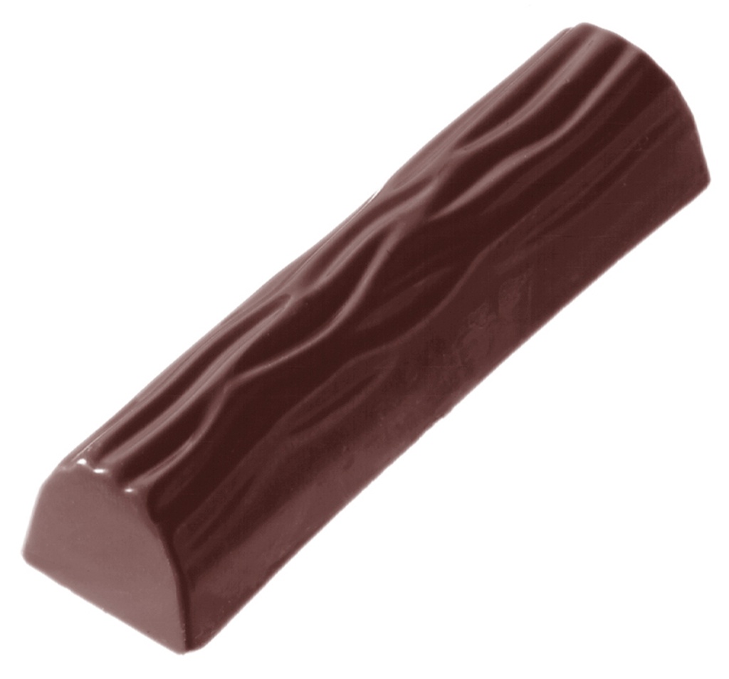 MOULE À CHOCOLAT BATON IMITATION BOIS CW1275 5X3 -- 23GR