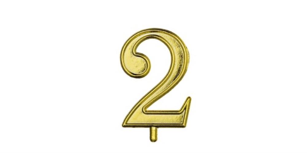 GOUDEN NUMMERS 2 10 STUKS