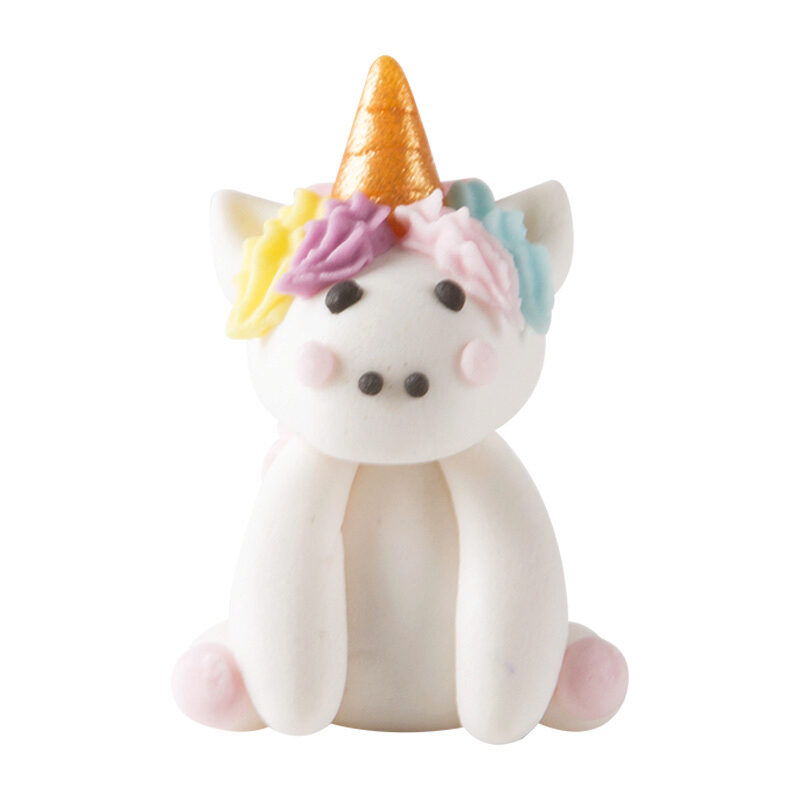 1041028 SUIKER EENHOORN FIGUUR 4,5 CM 42 STUKS ***S/CDE***