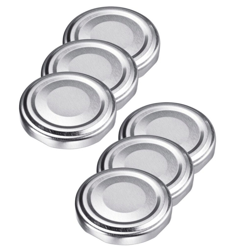 WESTMARK SET OF 6 SCREW-ON LIDS FOR JUICE BOTTLES 48MM