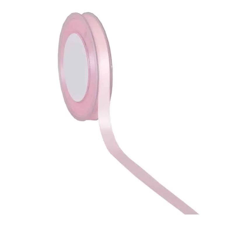RUBAN PREMIUM DOUBLE SATIN ROSE 10MMX25M