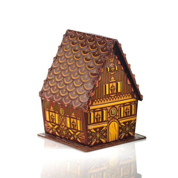 065274 PCB HUIS GEMBERKOEKVORM VOOR 4 STUKS 11,5X11 CM H. 15,5 CM 4 STUKS ***s/cd***