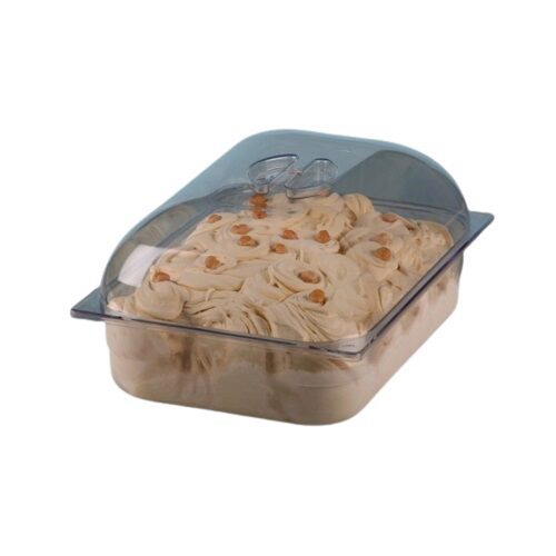 COUVERCLE BAC A GLACE POLYCARBONATE DOME 360 X 250MM TRANSPARENT
