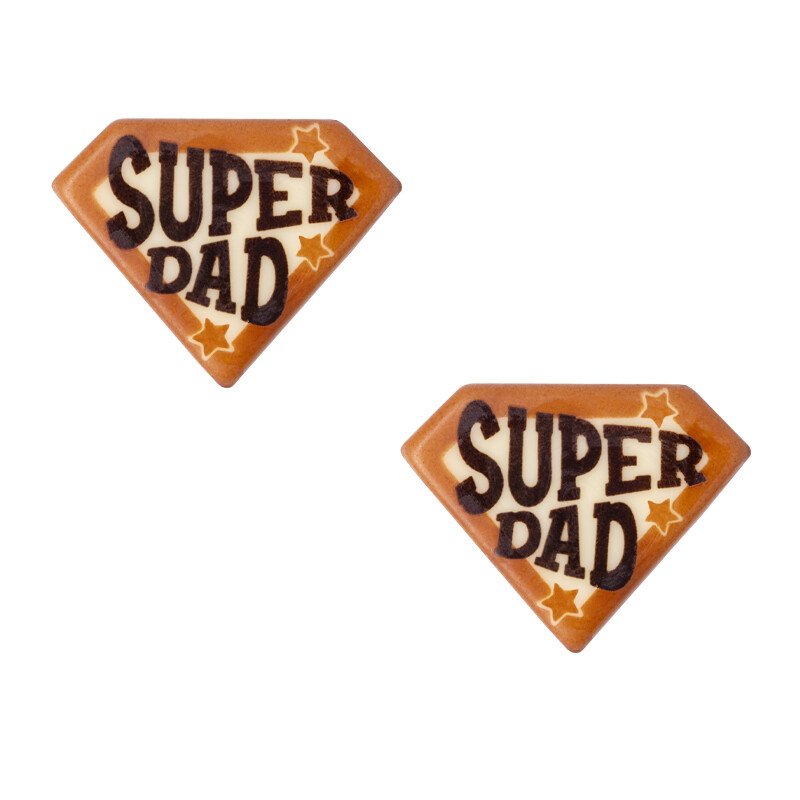 2000639 SUPER DAD 4.5X3.5 CM 120PCS ***S/CDE***