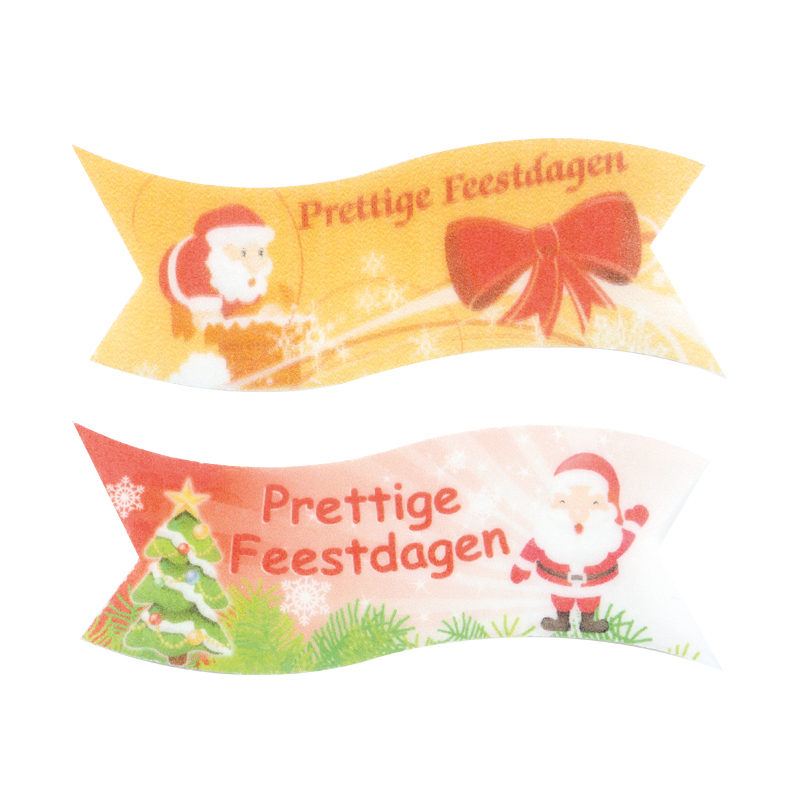 1013784 BANDEROLE PRETTIGE FEESTDAGEN 9,5 X***S/CD***24 pieces