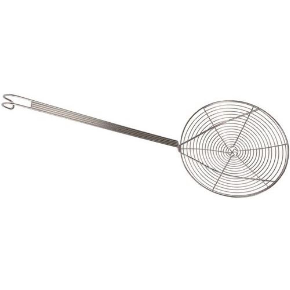 INOX FRITUURSCHEP 15CM