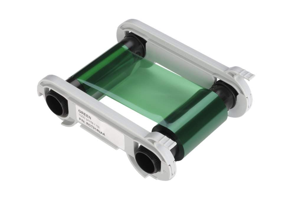 EDIKIO FLEX & DUPLEX GREEN PRINTING RIBBONS 1000 PRINTS / FILM