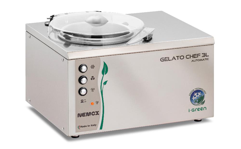 NEMOX SORBETIERE GELATO CHEF 3L   I-GREEN AUTOMATIQUE