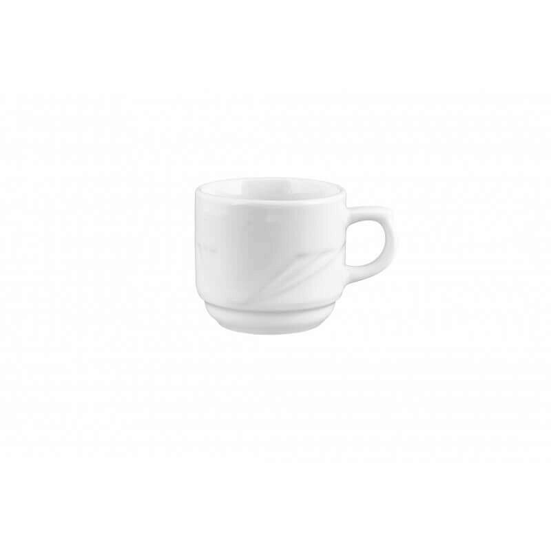 *FF*ARCADIA TASSE MOKA 10CL PORCELAINE BLANCHE - 007606