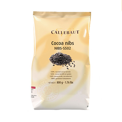 CALLEBAUT NIBS-S502-X47 NIBS GRUE DE CACAO 100% 0,8KG