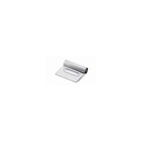 INOX STIJF DEEG SNIJDER MET HANDEL 13X11CM=STUK