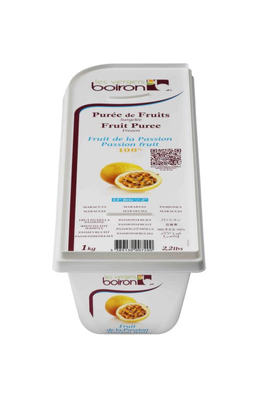 BOIRON 720 PUREE PASSION SANS SUCRE AJOUTE BOIRON 1KG