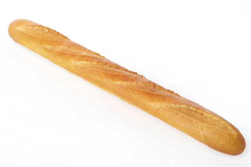 ❄️RMM S0613 WIT STOKBROOD 57CM RAUW 40 X 330G