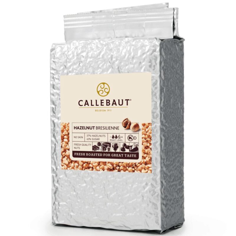 CALLEBAUT NAN-CR-HA3714-U11 BRESILIENNE NOOTJES  KARTON VAN 6 ZAKKEN X 1KG=KG