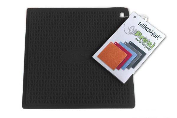SILIKOMART BLACK SQUARE SILICONE OVEN 17.5CMACC074