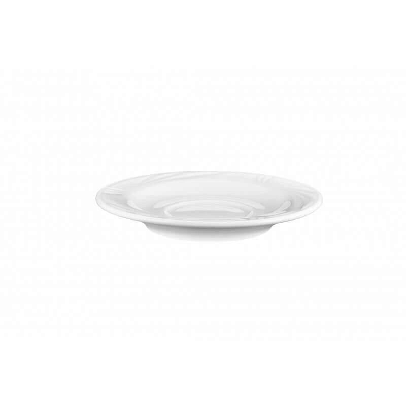ARCADIA SOUS TASSE MOKA PORCELAINE BLANCHE