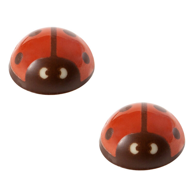 34802 LIEVEHEERSBEESTJE ROOD 162 STUKKEN = DOOS