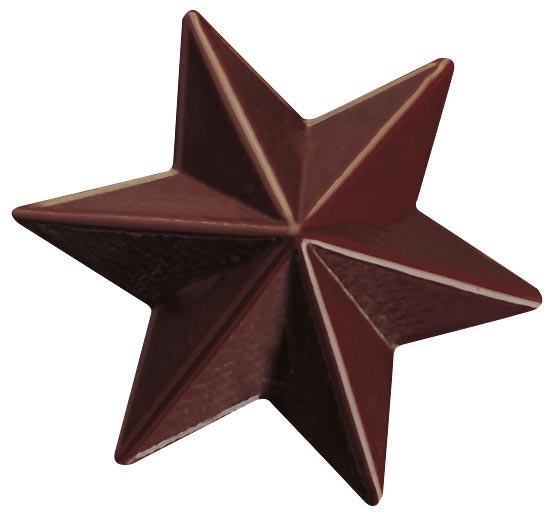 003584 PCB STARS CN 4.6X4.6 CM 48PCES ***S/CD***