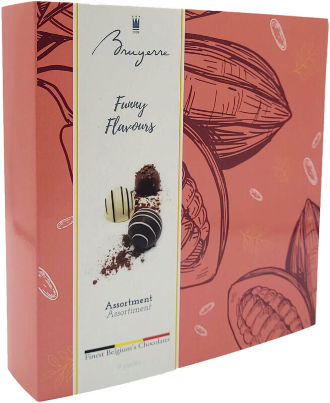 BRUYERRE BOITE 9 PCES FUNNY FLAVOURS 115G 12X1B