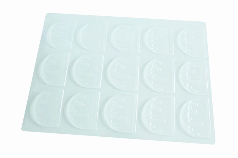 036130 PCB BLISTERS FONDANT TIPS 8.25X6.8 CM 4PCS ***S/CD***