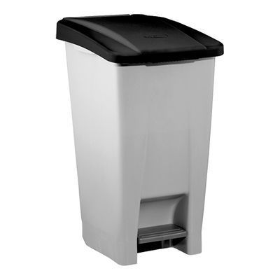 DENOX POUBELLE  80L A/PEDALE+ROUES PLASTIQUE HT74