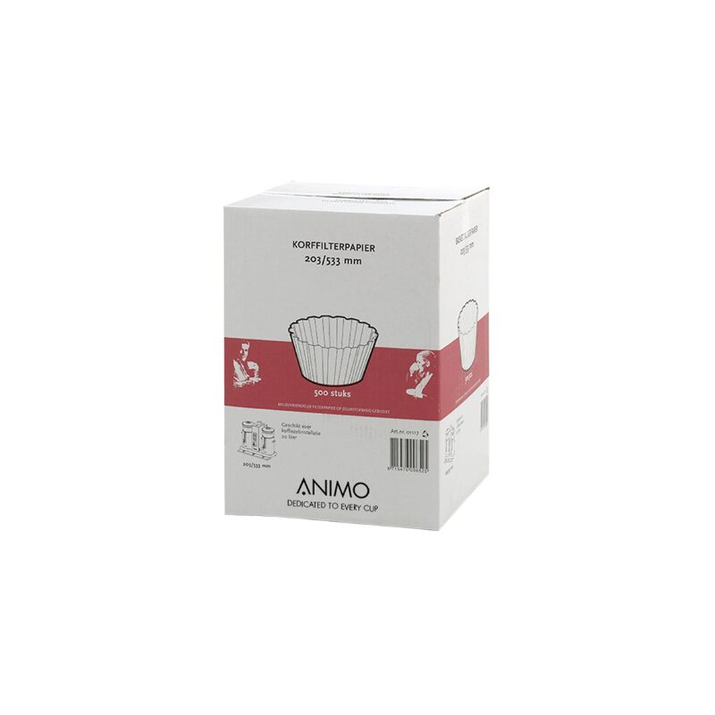 BASKET PAPER FILTERS 203/533 (500 PC)