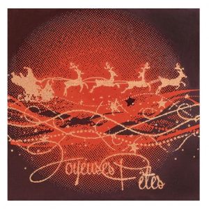 065206 PCB VIERKANTEN CN JOYEUSES FÊTES 3,5 CM 240STUKS***S/CD***