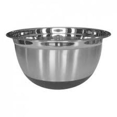 CUL DE POULE INOX BI-COLOR 14CM-0.70L ANTI-DERAP