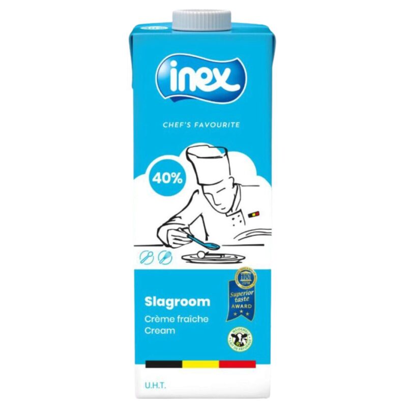 INEX 4306 CREME UHT 40%  TETRA PACK 1L