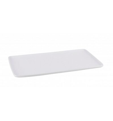 HYATT ASSIETTE PLATE RECT 28X15XH2CM PORCELAINE - B3329V