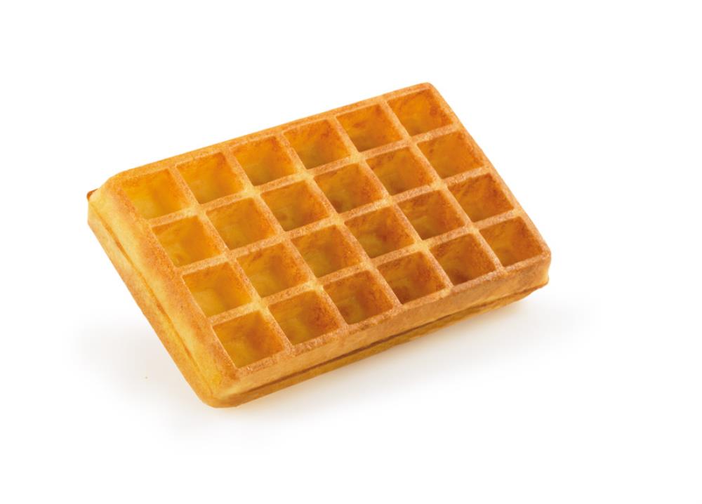 ❄️DELIGOUT ROUGE BRUSSELS WAFFLE 24 X 85GR HOLE 4 X 6