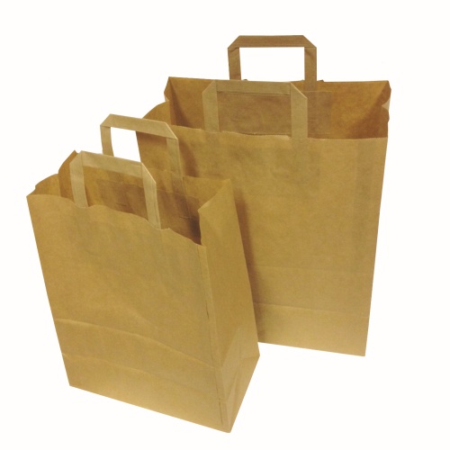 BRUIN KRAFTPAPIER ZAKJE 32X16X39CM GROOT FORMAAT 50 STUKS FOST+ INBEGR. = DOOS